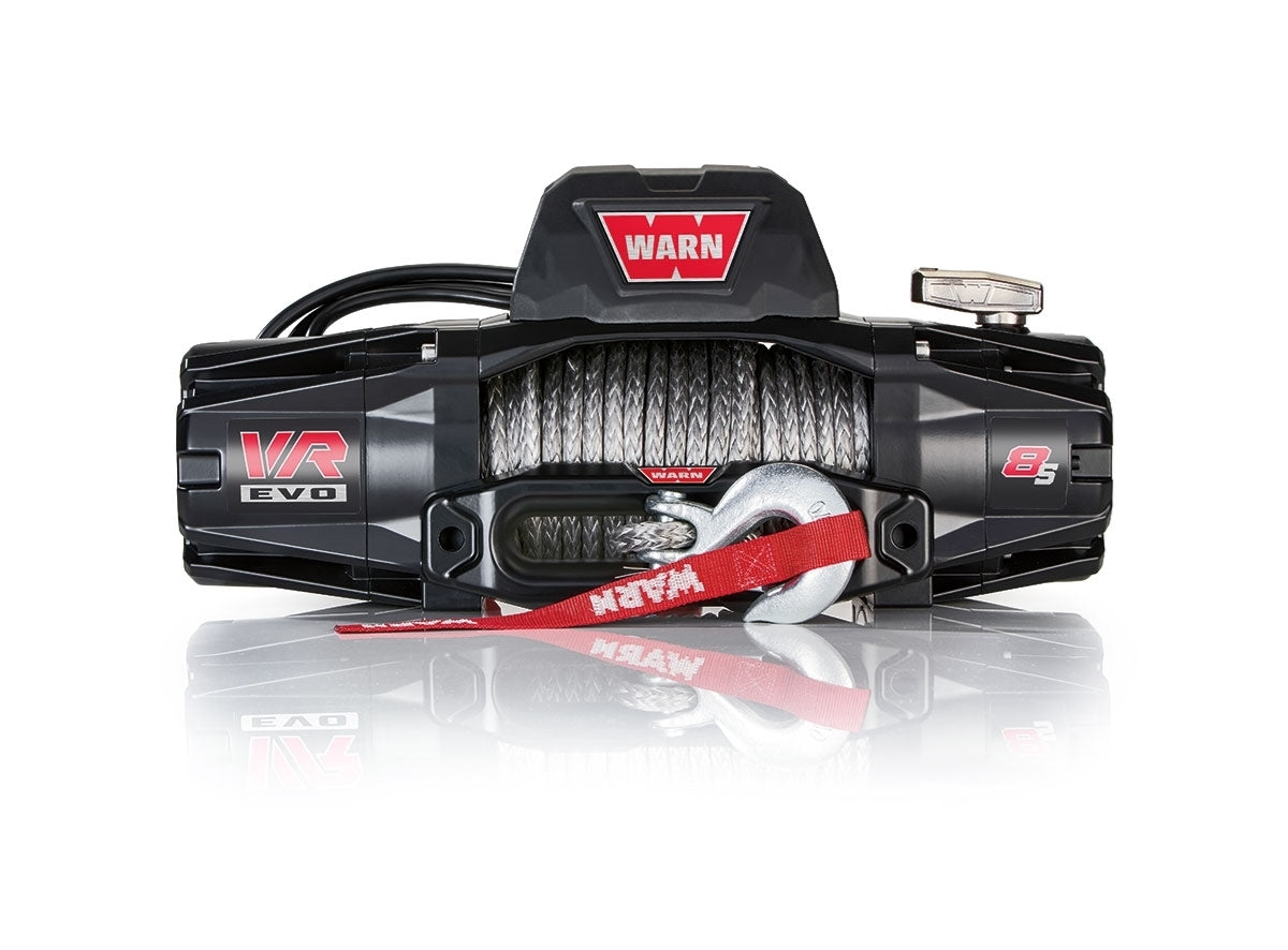 WARN 103251 - VR EVO 8-S (8,000 lbs) ELECTRIC WINCH SYNTHETIC ROPE - UNIVERSAL FIT - Xtreme 4x4