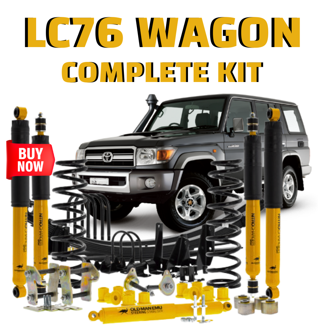 LAND CRUISER 76 WAGON - EMU FULL SUSPENSION KIT - EMULC76-01 - Xtreme 4x4