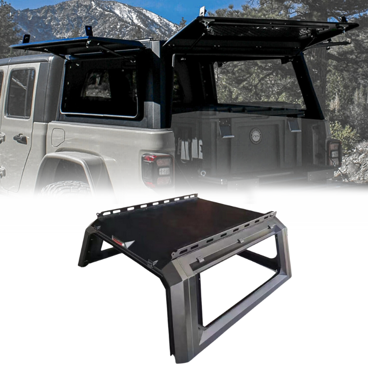 JEEP GLADIATOR JT - TRUCK CANOPY WITH SIDE MIRROR - (XHPPJT-9007-2) - Xtreme 4x4