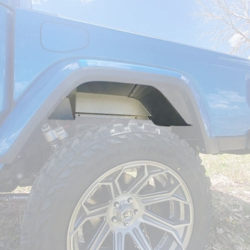 RBL-166700 - JEEP GLADIATOR JT - REAR - NEMESIS INDUSTRIES INNER FENDER LINER FOR FACTORY STYLE SWAYBARS - BARE - Xtreme 4x4
