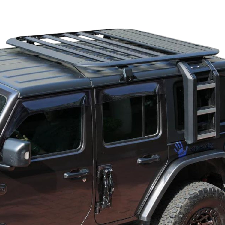 JEEP WRANGLER JL/JLU - ROOF RACK WITH LADDER U.S VERSION - (XHPPJL-2127) - Xtreme 4x4