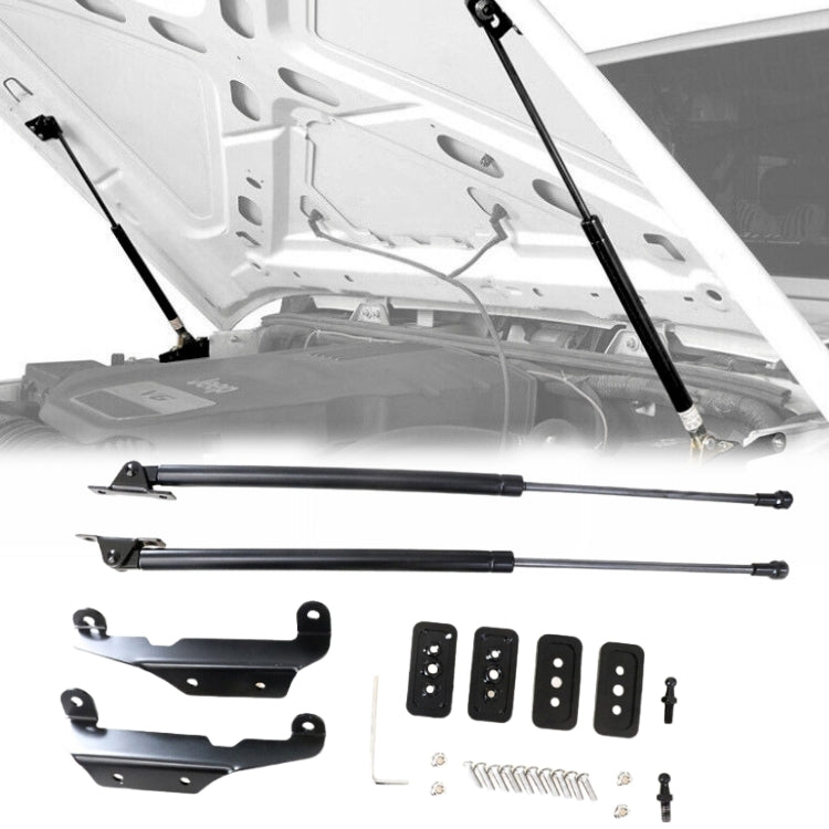 JEEP WRANGLER JL/JT GLADIATOR - HOOD STRUTS SUPPORT BRACKET - (XHPPJL-6016) - Xtreme 4x4