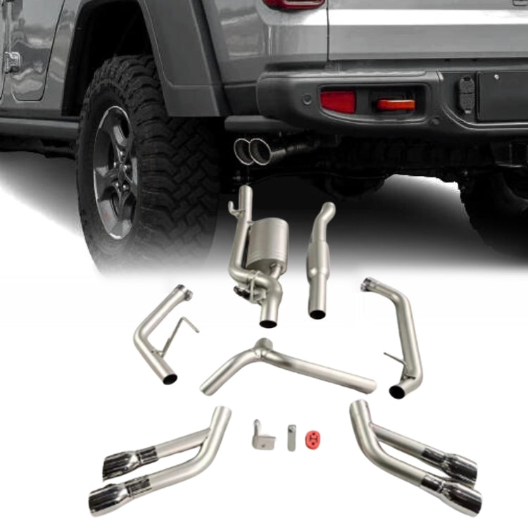 JEEP GLADIATOR JT - EXHAUST SYSTEMS FULL SET - (XHPPJT-7012) - Xtreme 4x4