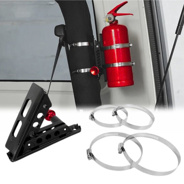 JEEP WRANGLER JL - QUICK RELEASE ROLL BAR FIRE EXTINGUISHER BRACKET - (XHPPJL-7174) - Xtreme 4x4