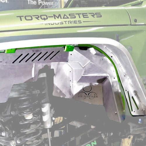 RBL-145700 - JEEP WRANGLER JL/JLU/JT - FRONT - NEMESIS INDUSTRIES INNER FENDER LINER - Xtreme 4x4