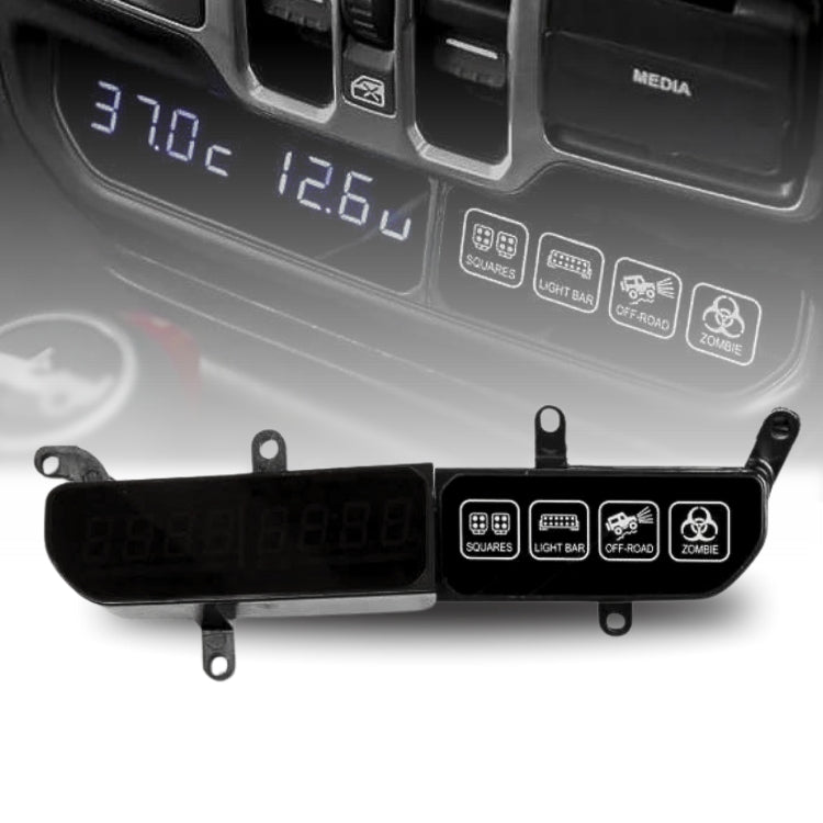 JEEP WRANGLER JL - 6 SWITCH CONTROL SYSTEM - (XHPPJL-5041-5052) - Xtreme 4x4