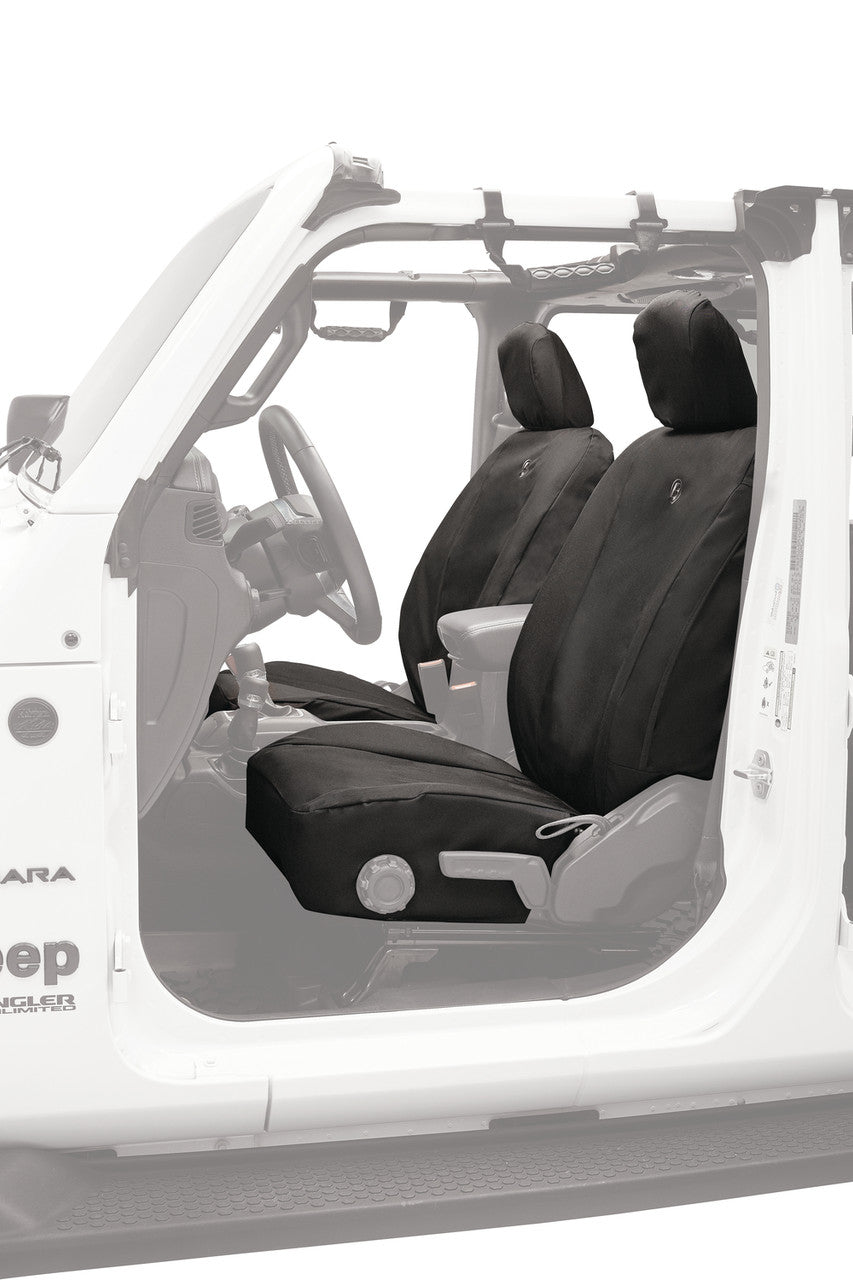 JEEP WRANGLER JL - 2 Door Front Seat Black Covers - BESTOP 29293-35 - Xtreme 4x4