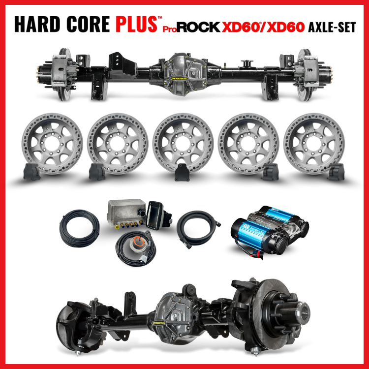 GLADIATOR JT - FRONT & REAR - CTIS WHEEL VALVES - 8 BOLT HARD CORE PLUS PRO ROCK XD60/XD60 - Xtreme 4x4