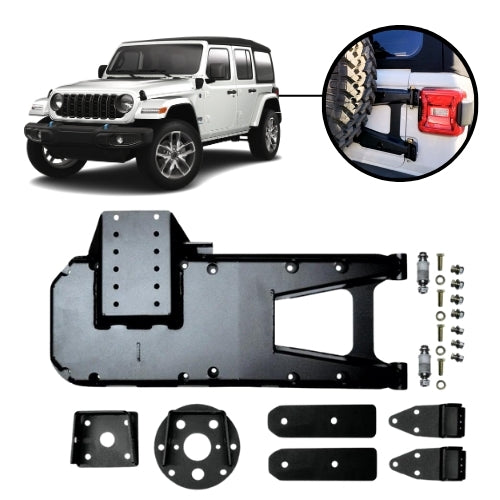 JEEP WRANGLER JL/JLU - SPARE TIRE CARRIER HINGE - (XHPPJL-2015) - Xtreme 4x4