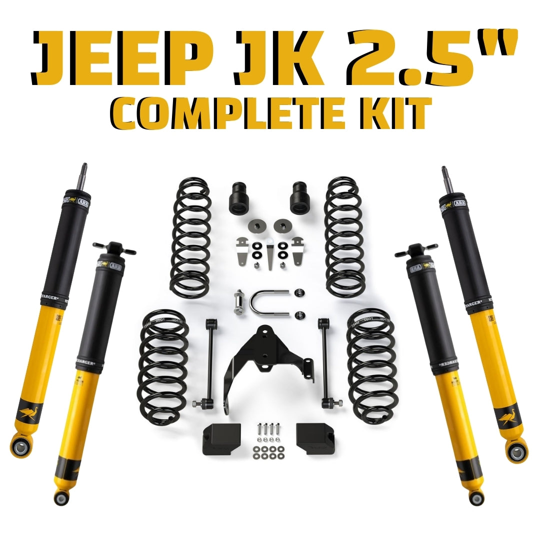JEEP WRANGLER JK - EMU FULL SUSPENSION 2.5" LIFT KIT - EMUJK-01 - Xtreme 4x4