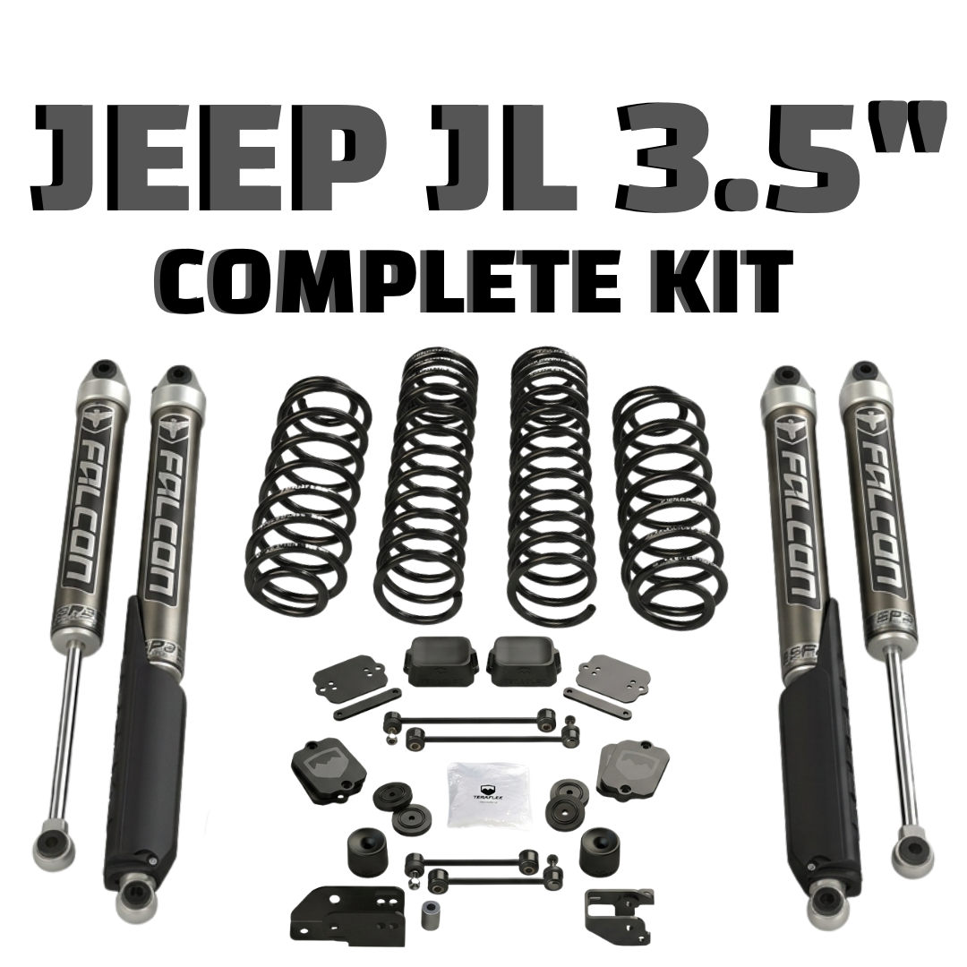 JEEP WRANGLER JL 2/4Drs - FULL SUSPENSION 3.5" LIFT KIT - TERJL-03