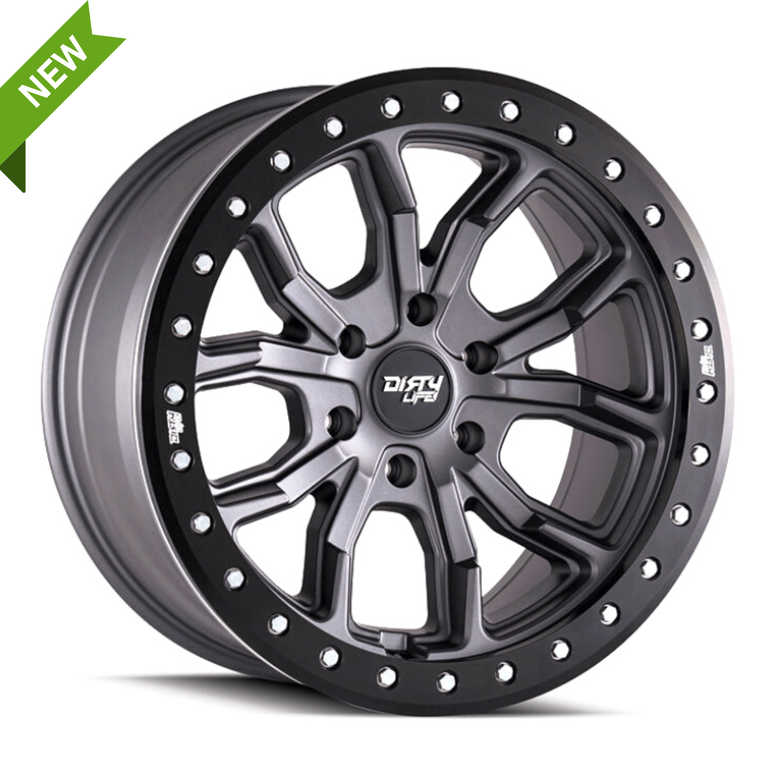 Y61/Y62/LAND CRUISER - (DT-1) 9303 SATIN GRAPHITE (17x9 6-139.7 -20MM 110.1MM 3/8-16 bolt) - 9303-7983MT20N2 - Xtreme 4x4