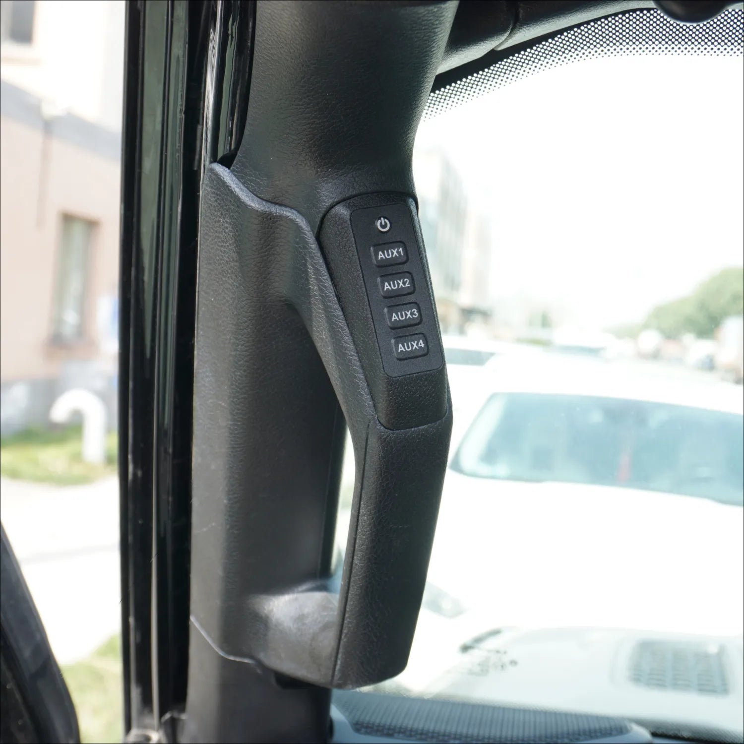JEEP WRANGLER JL/JT - 4 SWITCH PROGRAMABLE GRAB HANDLE SWITCH PANEL - VOSWITCH JL400
