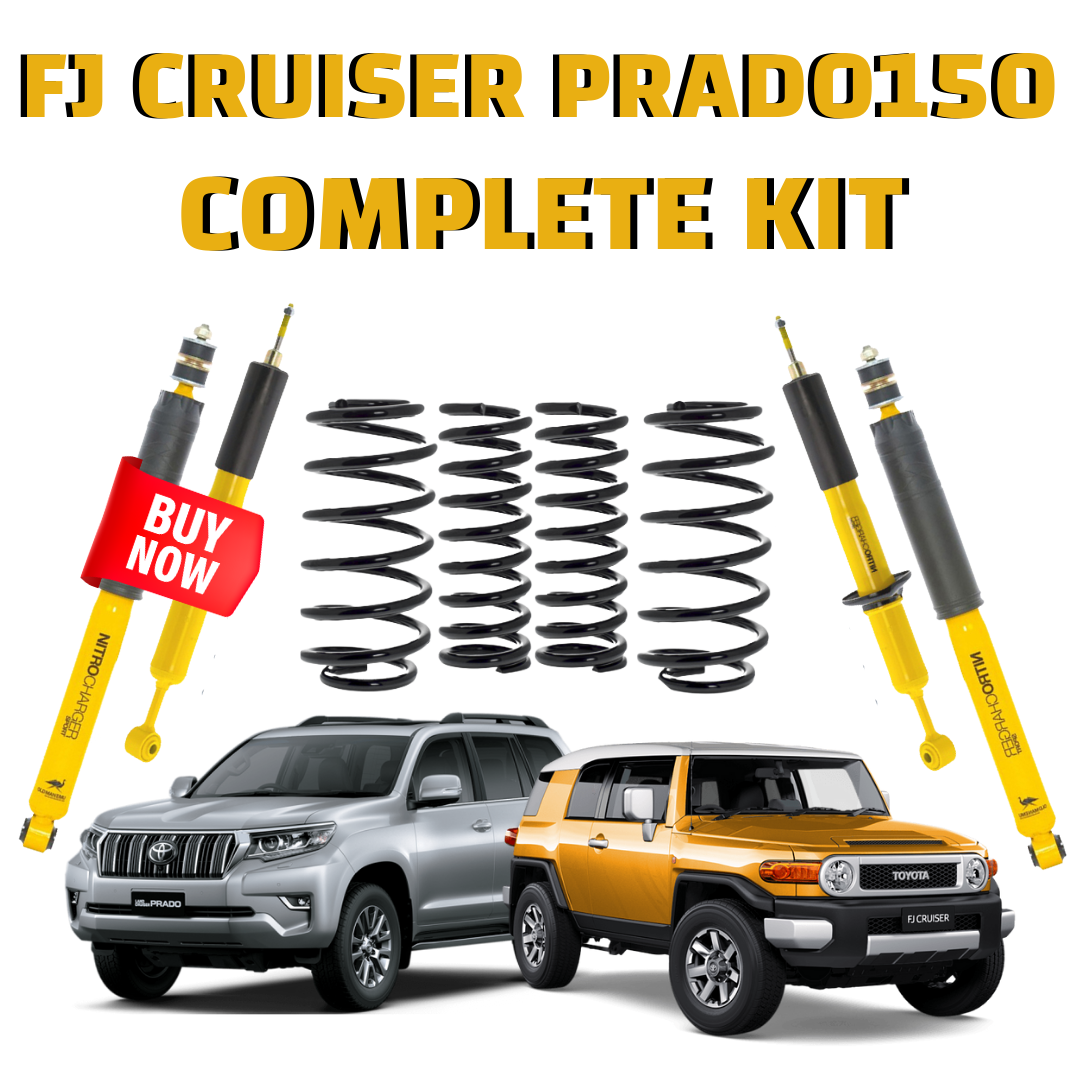 FJ CRUISER / PRADO 150 - EMU FULL SUSPENSION KIT - EMUFJ-PRD - Xtreme 4x4