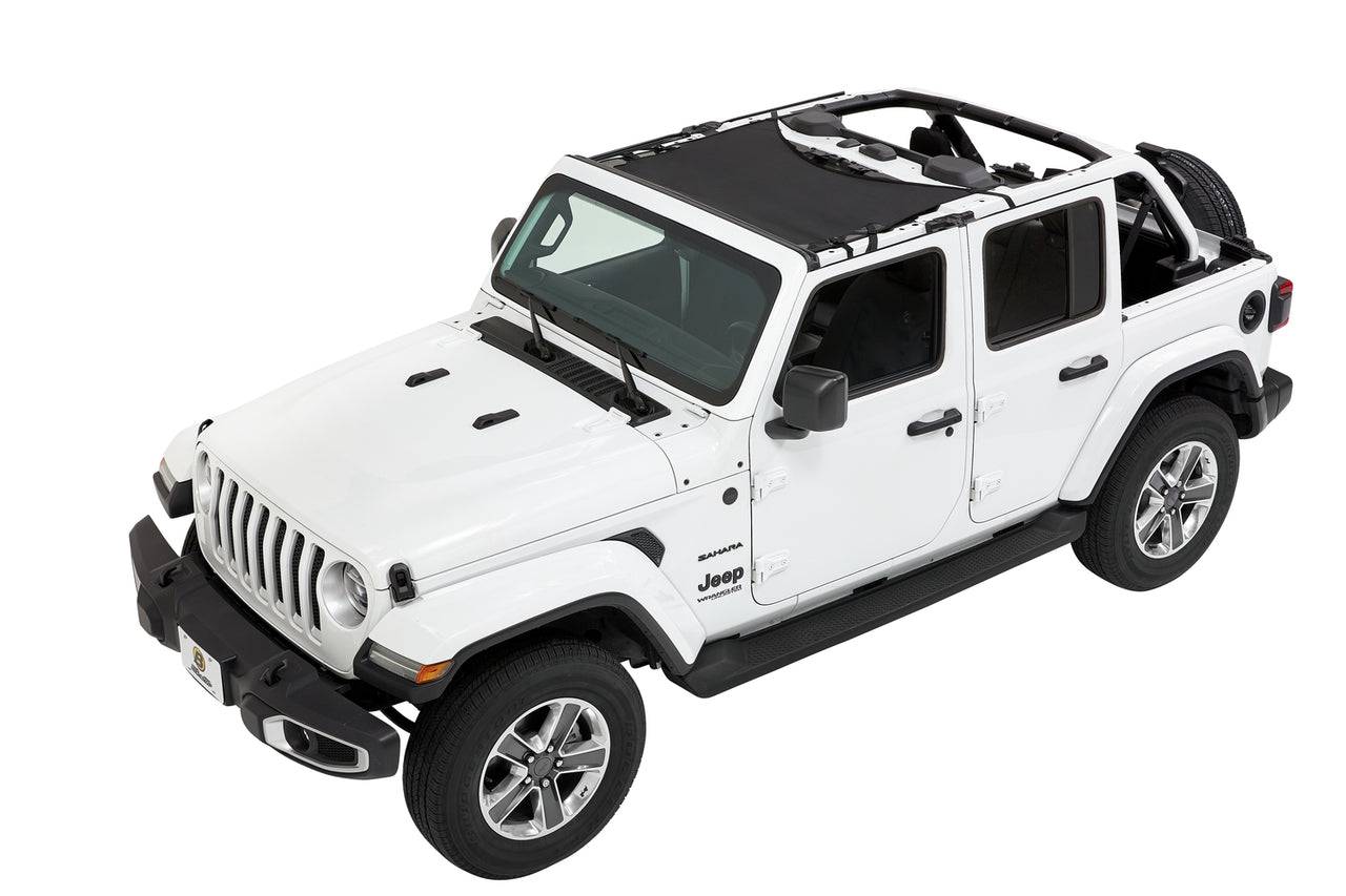 JEEP WRANGLER JL/JT - FOR Sun Bikini Top Targa Length - BESTOP 52410-11 - Xtreme 4x4
