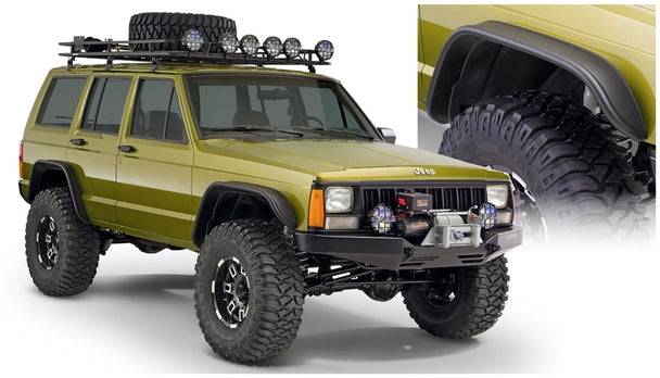 CHEROKEE XJ - FOR Flat Style Flares - BUSHWACKER 10922-07 - Xtreme 4x4
