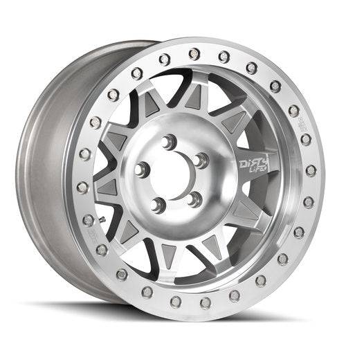 FJ CRUISER/TACOMA - ROADKILL RACE BEADLOCK IN MACHINED FINISH (17X9) - 9302-7983M14 - Xtreme 4x4