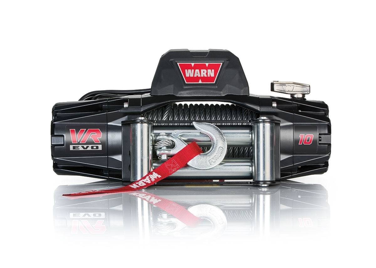 WARN 103252 - VR10 (10,000 lbs) Electric Winch w/ 90' Long Steel Rope - FOR ATV/ UTV - Xtreme 4x4