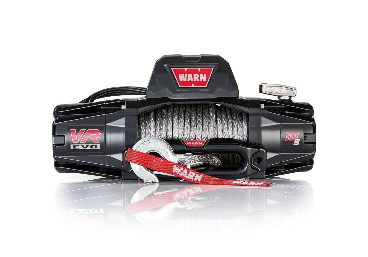 WARN 103253 - VR10-S (10,000 lbs) Electric Winch Synthetic Rope - Universal Fit - Xtreme 4x4