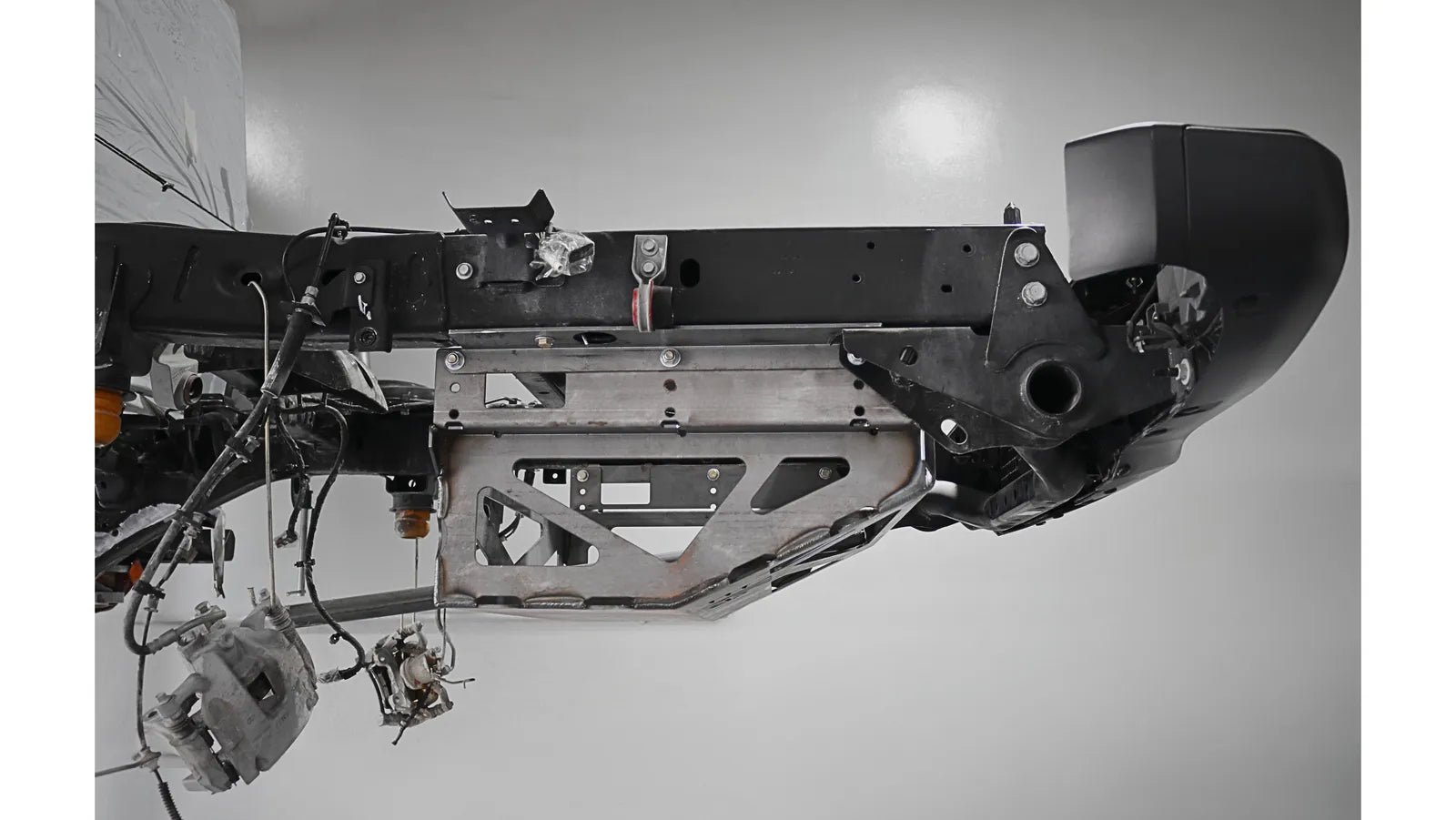 Massimo — Jeep Gladiator — Front frame skidplate fabrication