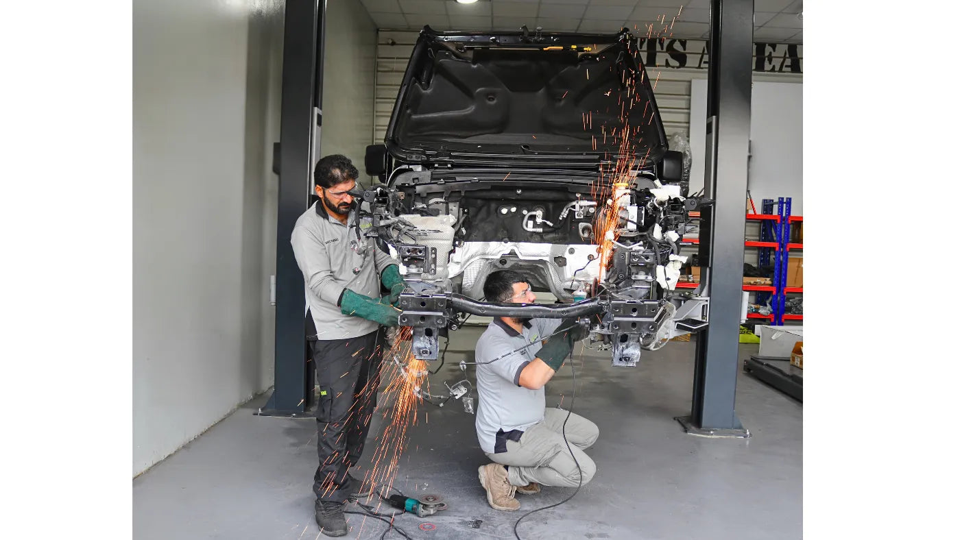 Massimo — Jeep Gladiator — Teardown — grinding