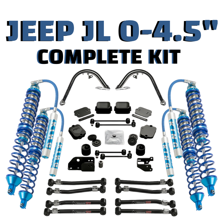 JEEP WRANGLER JL -  BOLT ON 10" KING COILOVER SUSPENSION 0-4.5" LIFT - KINGJL-03