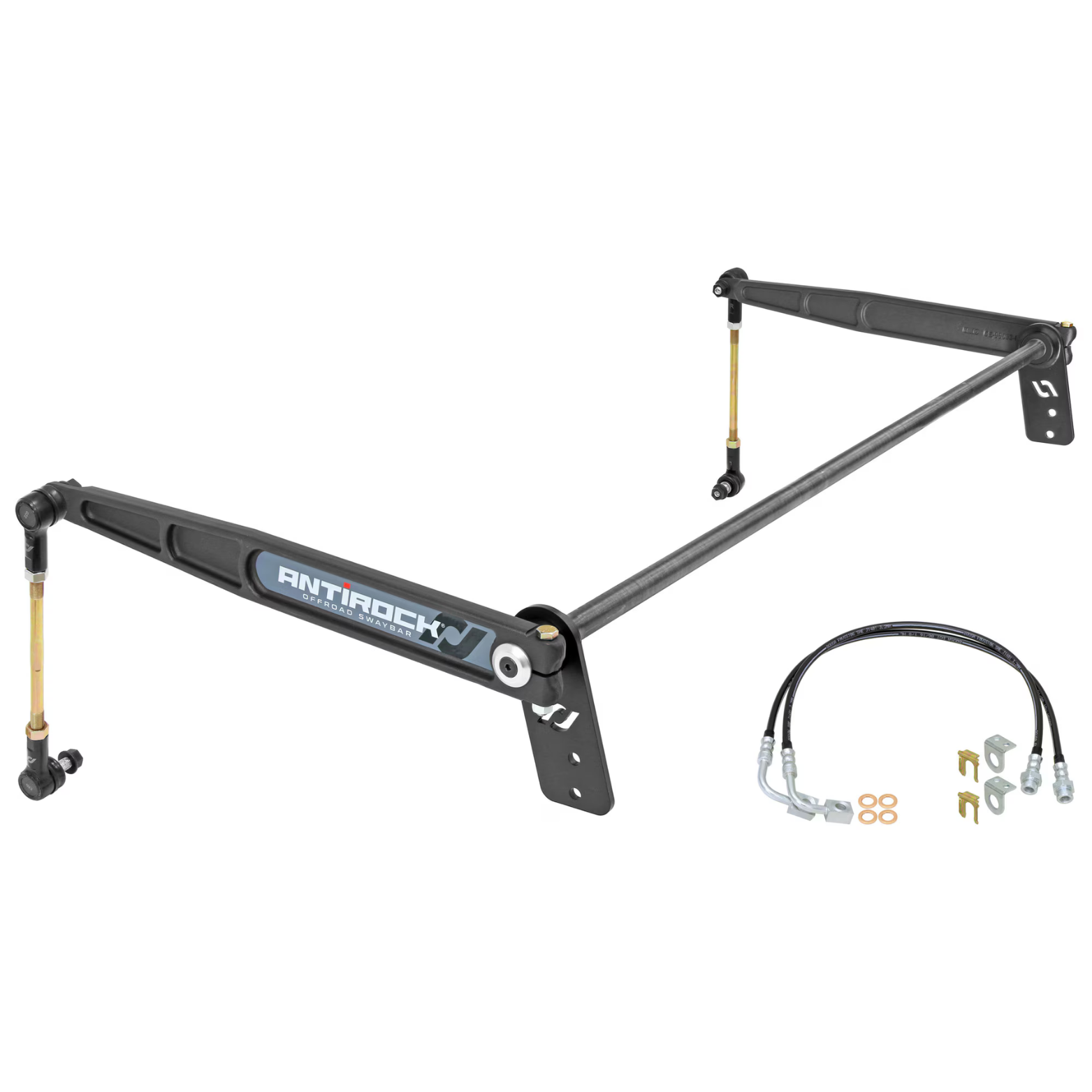 JEEP WRANGLER JK - 2 DRS ANTIROCK REAR SWAY BAR KIT FORGED ARMS 850" BAR - ROCK JOCK CE-9900JKR - Xtreme 4x4