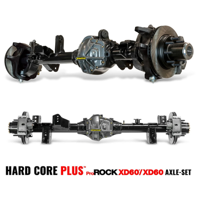 GLADIATOR JT - FRONT & REAR - 8 BOLT HARD CORE PLUS PRO ROCK XD60/XD60 - DYNATRAC JTHP-3X3002-G