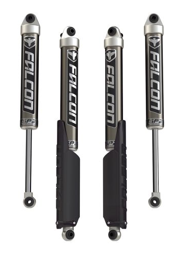 (2.5-3.5'' Lift) - JEEP WRANGLER JL2DRS - FALCON SP2 2.1 MONOTUBE SHOCK KIT - 10-02-21-400-200 - Xtreme 4x4