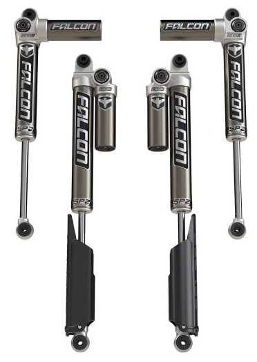 (2-4.5'' Lift) - JEEP WRANGLER JL4DRS - FALCON SP2 3.1 PIGGYBACK SHOCK KIT - 11-02-31-400-200 - Xtreme 4x4