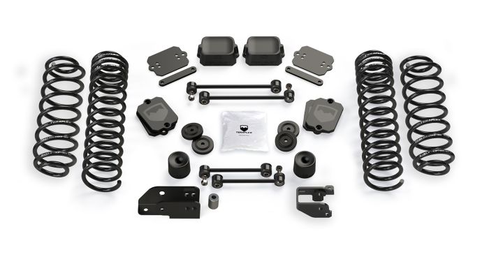 WRANGLER JL - 2DRS - 3.5" COIL SPRING BASE LIFT KIT - NO SHOCKS - TERAFLEX 1356002 - Xtreme 4x4