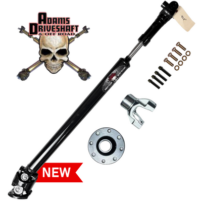 JEEP WRANGLER JL - REAR - 1350 SOLID CV DRIVESHAFT 42.9" PINION YOKE STYLE - (ASDJL-1350R-S4D-RUB-42.9")