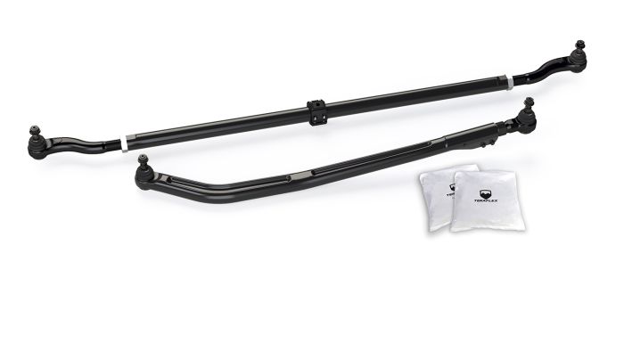 WRANGLER JL/JT - 4DRS - HD FORGED DRAG LINK KIT & HD CHROMOLY TIE ROD KIT -(0-6" LIFT) - TERAFLEX 1863900 - Xtreme 4x4
