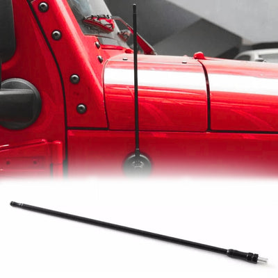 JEEP WRANGLER JL 2/4 DOORS - BLACK FIT ANTENNA 33cm - (XHPPJL-7095)