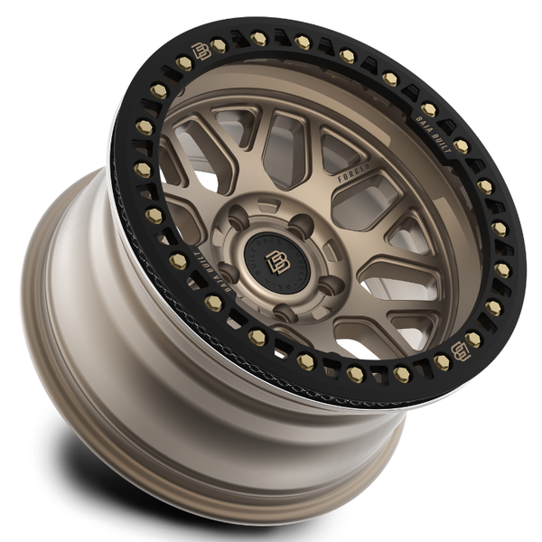 FORD BRONCO RAPTOR - SATIN BRONZE FORGED BEADLOCK - (17X9