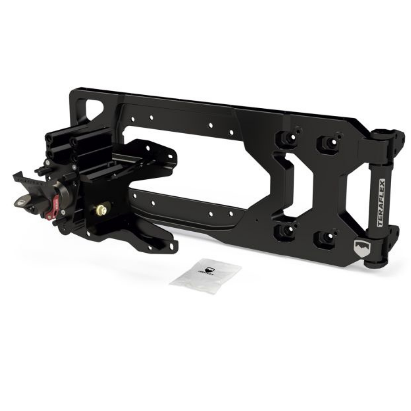 TERAFLEX 4838920 - ALPHA HINGED SPARE TIRE CARRIER AND ADJUSTABLE SPARE TIRE MOUNT KIT (5x5'') - JEEP WRANGLER JL/392
