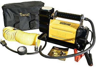 T-MAX BA2663/8016601 - HEAVY DUTY 12V AIR COMPRESSOR ADVENTURER 4x4 OFF ROAD TYRE PUMP