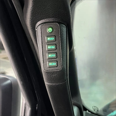 JEEP WRANGLER JL/JT - 4 SWITCH PROGRAMABLE GRAB HANDLE SWITCH PANEL - VOSWITCH JL410