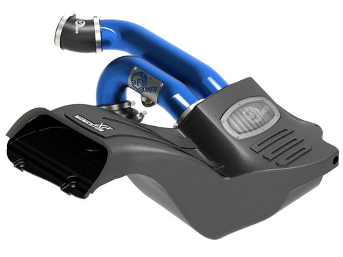 FORD F-150 RAPTOR - FOR Momentum XP 'Alpha Raptor' Cold Air Intake System - Blue w/Pro DRY S Filter Media - AFE POWER 51-73120-L