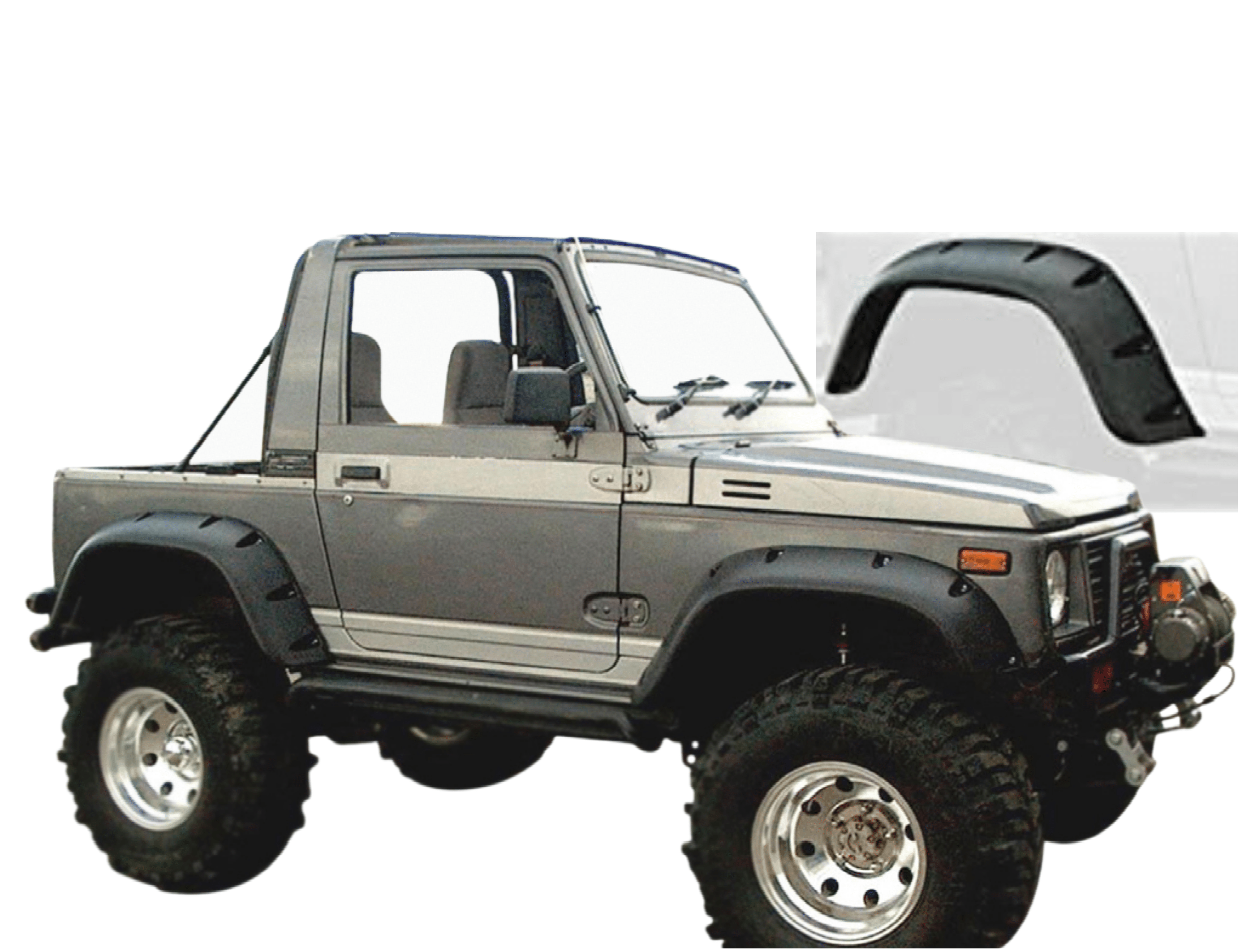 Suzuki samurai fender flares deals