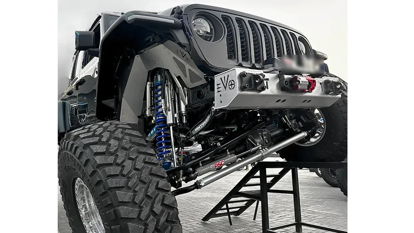 Massimo — Jeep Gladiator — EVO front bumper + Warn winch