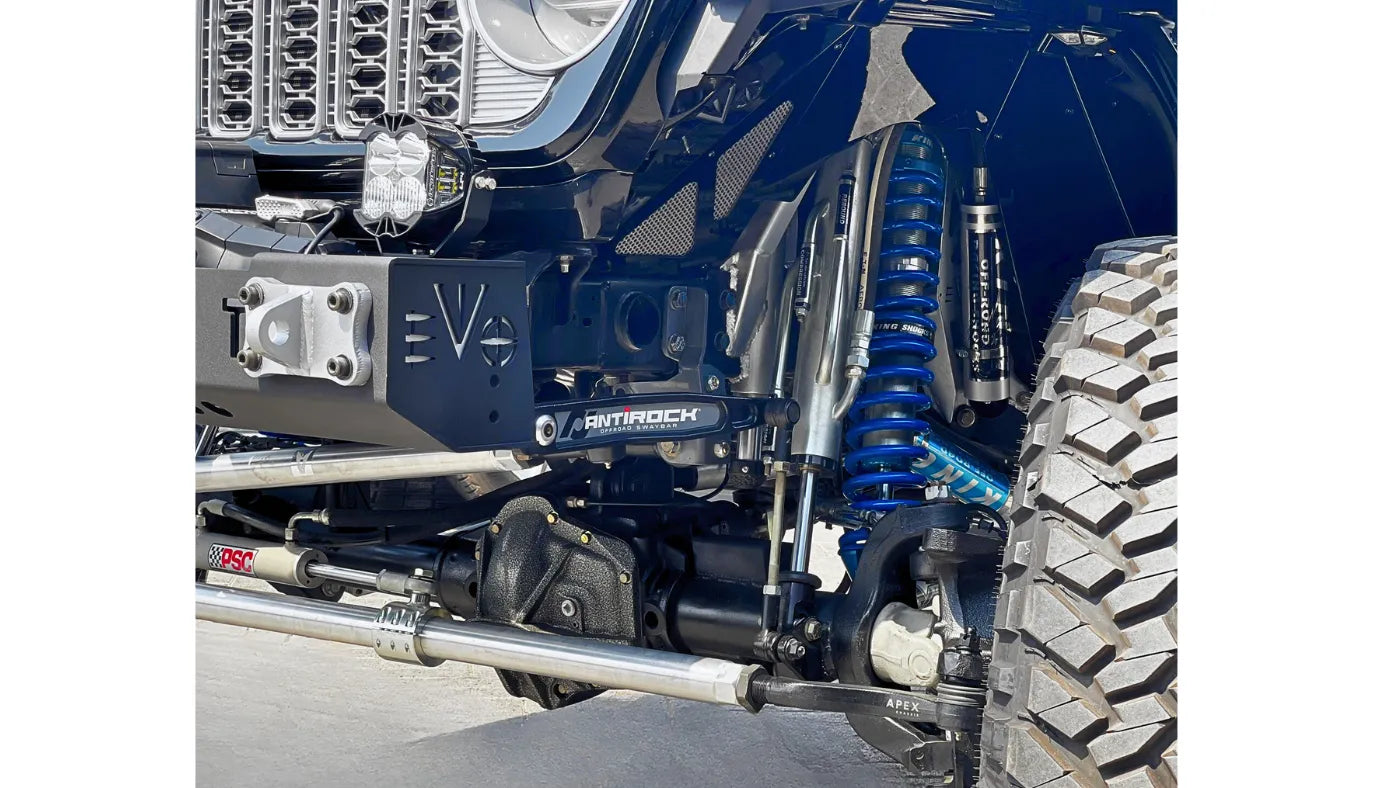 Massimo — Jeep Gladiator — Front suspension — close up