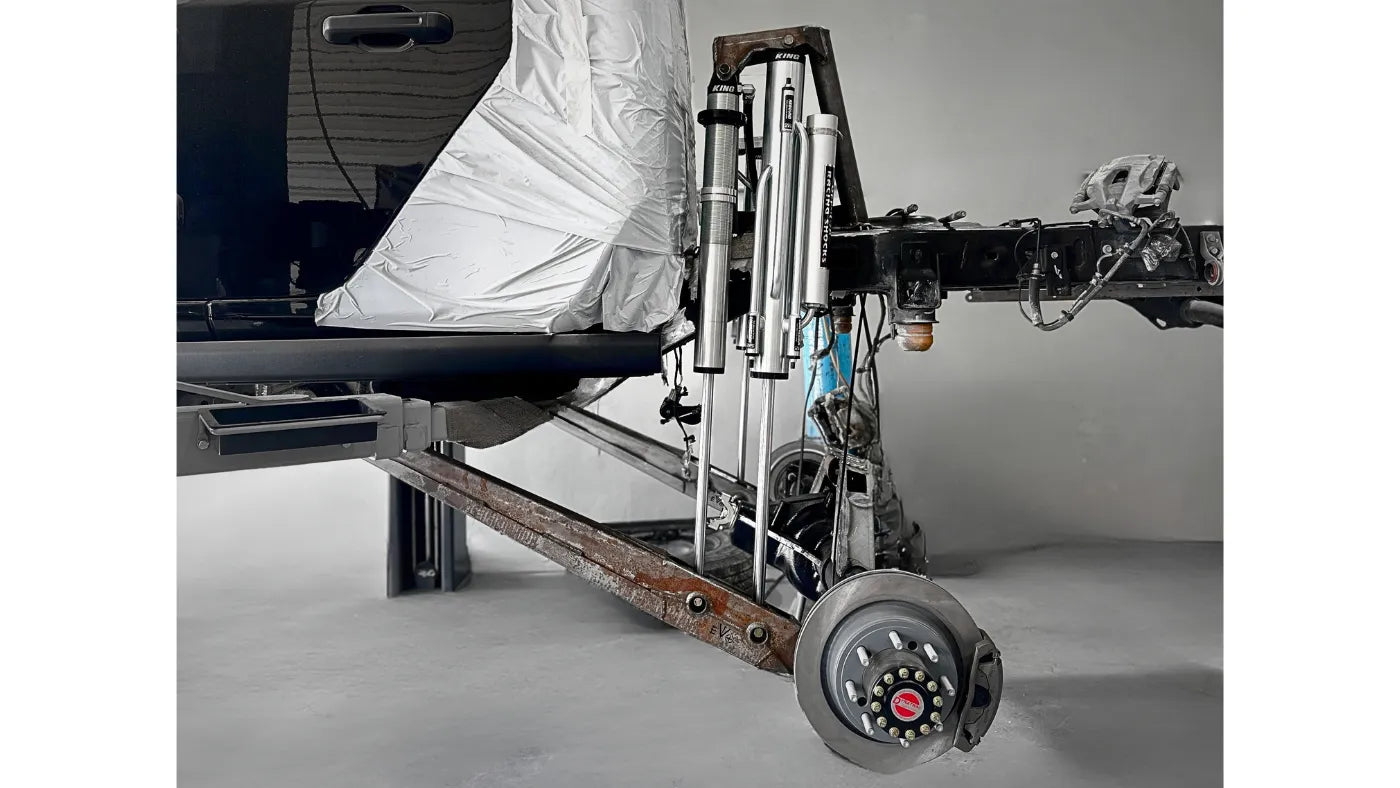 Massimo — Jeep Gladiator — Rear King/Fox shock stack