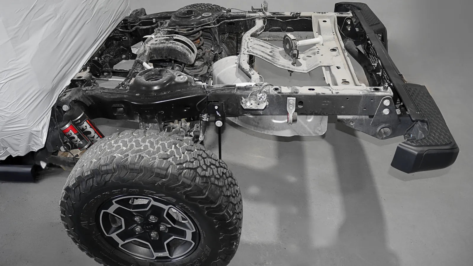 Massimo — Jeep Gladiator — Teardown — stock wheels